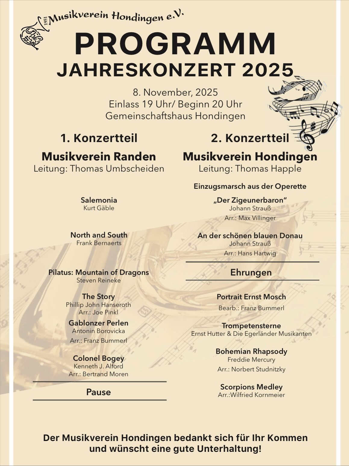 Konzert Hondingen 2